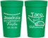 Personalized Retirement 32 oz Stadium Cups - Taco Bout A Retirement | 150002