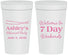 Personalized Retirement 32 oz Stadium Cups - 7 Day Weekends | 150004