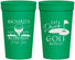 Personalized Retirement 32 oz Stadium Cups - Eat Drink Golf Repeat | 150006