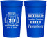 Personalized Retirement 32 oz Stadium Cups - Police Officer | 150011