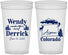Personalized Wedding 32 oz Stadium Cups - Colorado | 155