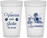 Personalized Wedding 32 oz Stadium Cups - Hawaii | 160