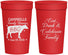 Personalized Family Reunion 32 oz Stadium Cups - Bbq Eat Drink | 160004