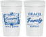 Personalized Family Reunion 32 oz Stadium Cups - Beach Family Repeat | 160013