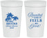 Personalized Family Reunion 32 oz Stadium Cups - Beach Reunited | 160017