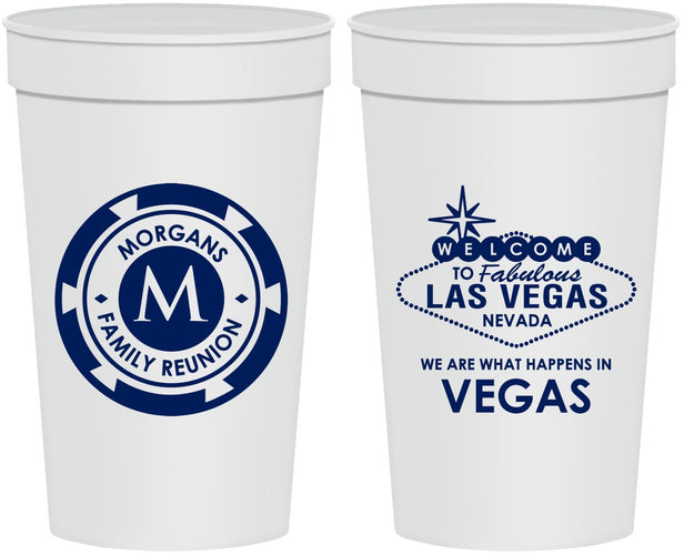 Personalized Family Reunion 32 oz Stadium Cups - Las Vegas | 160037