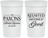 Personalized Family Reunion 32 oz Stadium Cups - Reunited Feels So Good | 160052