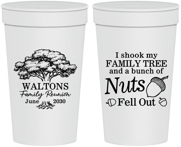 Personalized Family Reunion 32 oz Stadium Cups - Tree | 160058