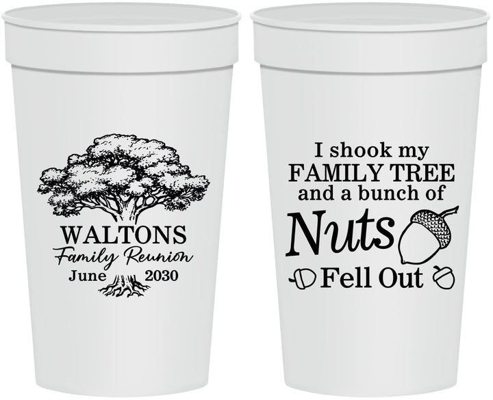 Personalized Family Reunion 32 oz Stadium Cups - Tree | 160058