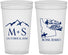 Personalized Wedding 32 oz Stadium Cups - Idaho | 161