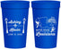 Personalized Wedding 32 oz Stadium Cups - Louisiana | 167