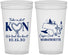 Personalized Wedding 32 oz Stadium Cups - Massachusetts | 170