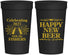 Personalized New Years 32 oz Stadium Cups - 2027 Happy New Beer | 170004
