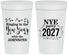 Personalized New Years 32 oz Stadium Cups - 2027 Ringing In | 170013