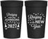 Personalized New Years 32 oz Stadium Cups - 2027 Ringing In | 170014