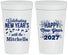 Personalized New Years 32 oz Stadium Cups - 2027 Nye Confetti | 170015