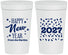 Personalized New Years 32 oz Stadium Cups - 2027 Confetti | 170027