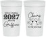 Personalized New Years 32 oz Stadium Cups - 2027 Cheers | 170029