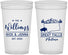 Personalized Wedding 32 oz Stadium Cups - Montana | 175