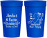Personalized Wedding 32 oz Stadium Cups - New Jersey | 179