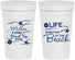 Personalized Family Vacation 32 oz Stadium Cups - Life Is Better At The Beach | 180001