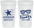 Personalized Family Vacation 32 oz Stadium Cups - Good Times Tan Lines | 180003