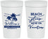 Personalized Family Vacation 32 oz Stadium Cups - Beach Please | 180004