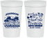 Personalized Family Vacation 32 oz Stadium Cups - Sun And Sand Beach | 180007