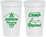 Personalized Family Vacation 32 oz Stadium Cups - Eat Sleep Camp Repeat | 180014