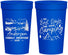 Personalized Family Vacation 32 oz Stadium Cups - Camping Trip | 180025