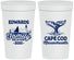 Personalized Family Vacation 32 oz Stadium Cups - Cape Cod | 180046