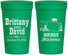 Personalized Wedding 32 oz Stadium Cups - Oklahoma | 185
