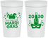 Personalized Mardi Gras 32 oz Stadium Cups - New Orleans | 190003