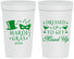 Personalized Mardi Gras 32 oz Stadium Cups - Fleur De Lis | 190015