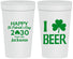 Personalized St Patricks Day 32 oz Stadium Cups - Clover Irish | 200003