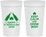Personalized St Patricks Day 32 oz Stadium Cups - Clover Irish | 200005