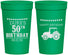 Personalized Birthday 32 oz Stadium Cups - 50th Tractor | 20005
