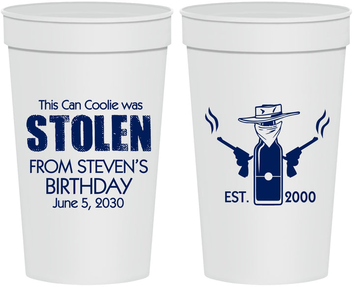 Personalized Birthday 32 oz Stadium Cups - 30th | 20007