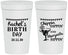 Personalized Birthday 32 oz Stadium Cups - Fiesta Margarita | 20009