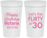 Personalized Birthday 32 oz Stadium Cups - Flirty At 30 | 20015