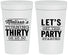 Personalized Birthday 32 oz Stadium Cups - 30th | 20017