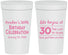 Personalized Birthday 32 oz Stadium Cups - 30th The Last 29 Years | 20019