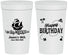 Personalized Birthday 32 oz Stadium Cups - 18th Shipwrecked | 20028