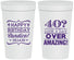 Personalized Birthday 32 oz Stadium Cups - 40th | 20044