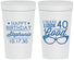 Personalized Birthday 32 oz Stadium Cups - 40th | 20048