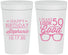 Personalized Birthday 32 oz Stadium Cups - 50th | 20049