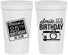 Personalized Birthday 32 oz Stadium Cups - 25th | 20053