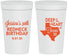 Personalized Birthday 32 oz Stadium Cups - 30th Redneck Texas | 20072