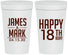 Personalized Birthday 32 oz Stadium Cups - 18th | 20074