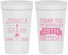 Personalized Birthday 32 oz Stadium Cups - 25th | 20075